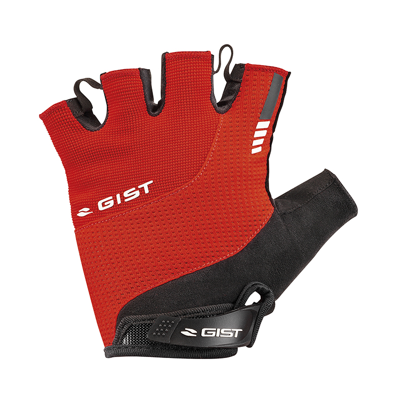 GANTS VELO COURT GIST KONTROL ETE ROUGE L (PAIRE SUR CARTE) AVEC VELCRO  -5512