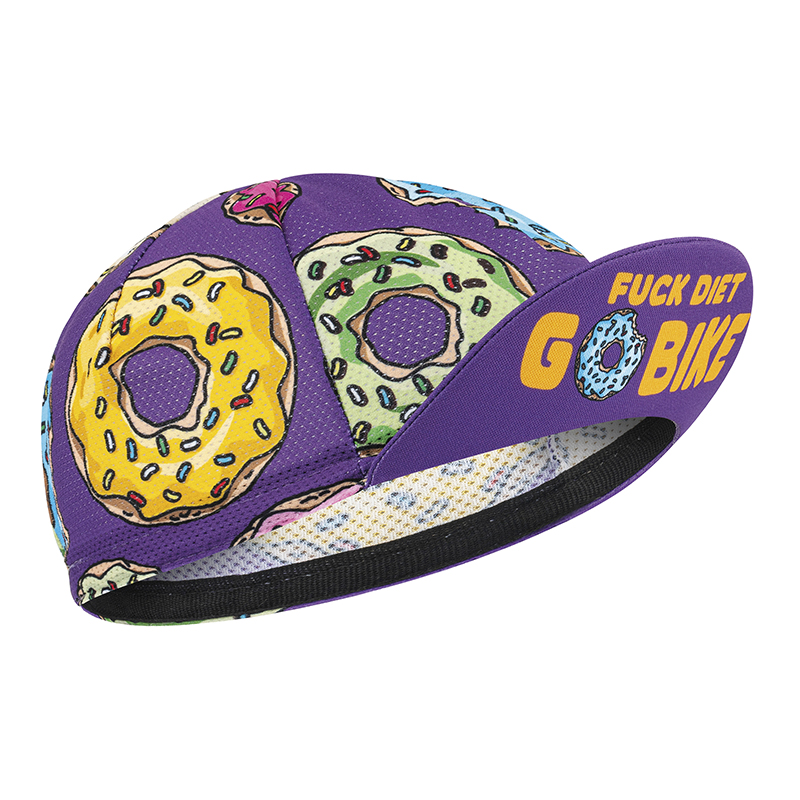 CASQUETTE - SOUS CASQUE GIST ETE VIOLET DECO BEIGNET   -5952