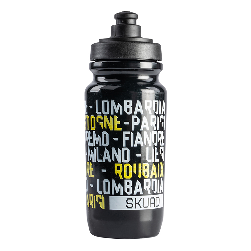 BIDON SKUAD MONUMENT NOIR JAUNE 550ML