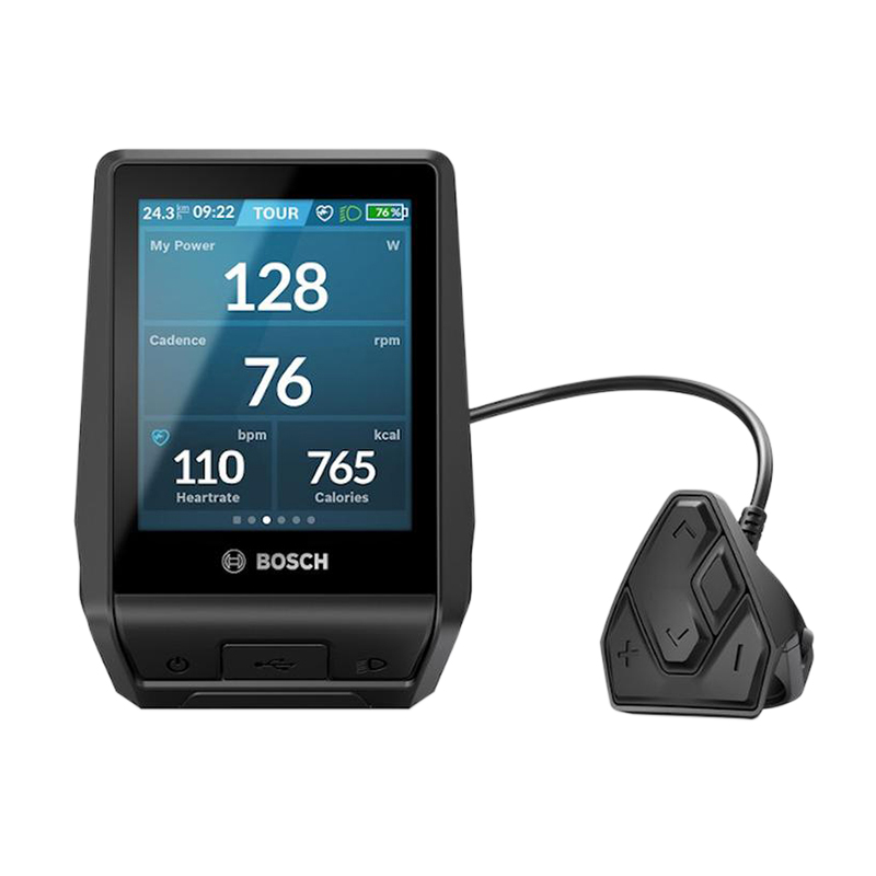 COMPTEUR - DISPLAY BOSCH NYON POST EQUIPEMENT AVEC COMMANDE DEPORTEE-SUPPORT DE FIXATION (BOSCH 2èME GéNéRATION)  -BUI350