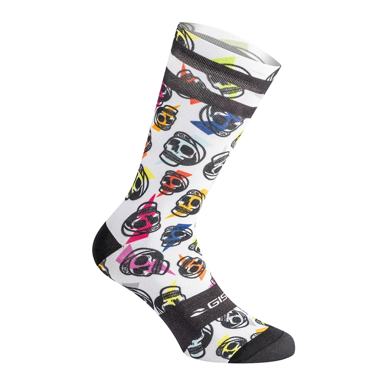 CHAUSSETTES-SOCQUETTES ETE GIST TRENDY SKULLS 43-47 ECOLOGIQUE - HAUTEUR 20CM (PAIRE)   -5863