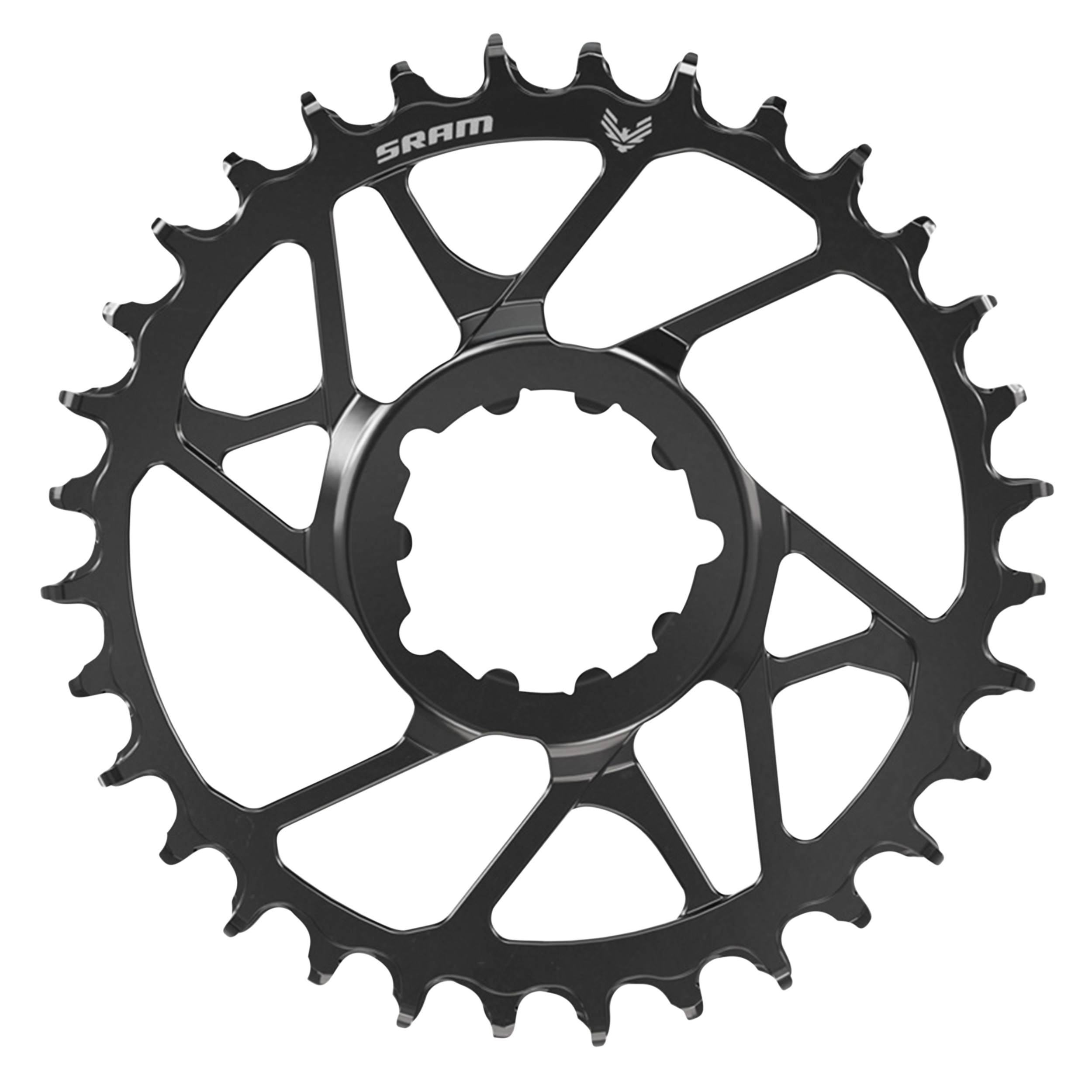 PLATEAU VTT DIRECT MOUNT POUR SRAM EAGLE 70 DM3 34DTS 11-12V. NOIR COMPATIBLE CHAINE T-TYPE (STANDARD DEPORT 3MM) (INCLUS 3 VIS)