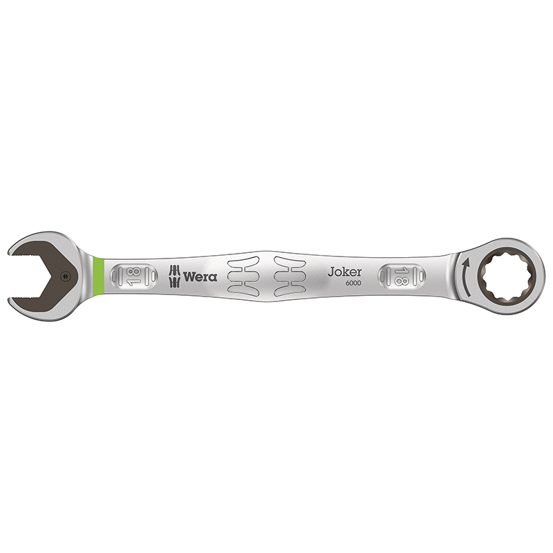 CLE MIXTE-PLATE A CLIQUET WERA 6000 JOKER 18 MM (AVEC FONCTION RETENUE) CHROME MOLY (VENDU A L'UNITE) -MARQUE ALLEMANDE POUR LES ATELIERS- CLE MIXTE-PLATE A CLIQUET WERA 6000 JOKER 18 MM (AVEC FONCTION RETENUE) CHROME MOLY (VENDU A L'UNITE) -MARQUE ALLEMANDE POUR LES ATELIERS-