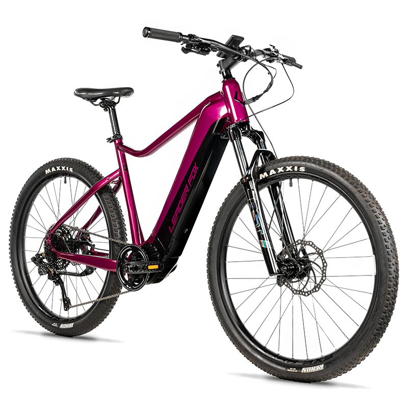 VELO ELECTRIQUE-VAE VTT 27,5 LEADER FOX KENT 2025 VIOLET BRILLANT 9V MOTEUR CENTRAL BAFANG M510 36V 95NM BATTERIE 20AH (19,5'' - H50CM - TAILLE L - POUR ADULTE DE 178CM à 185CM) VELO ELECTRIQUE-VAE VTT 27,5 LEADER FOX KENT 2025 VIOLET BRILLANT 9V MOTEUR CENTRAL BAFANG M510 36V 95NM BATTERIE 20AH (19,5'' - H50CM - TAILLE L - POUR ADULTE DE 178CM à 185CM)
