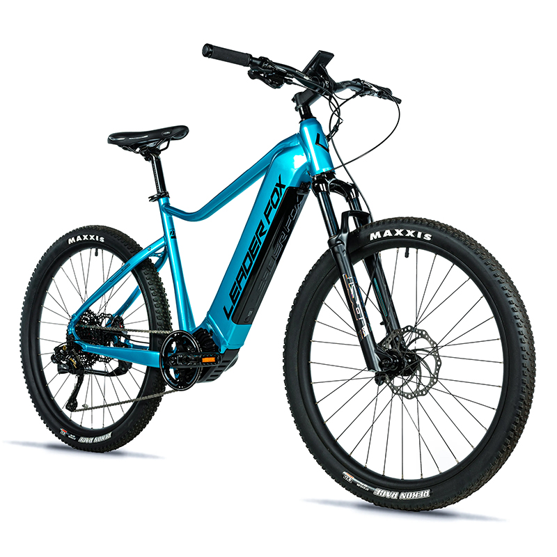 VELO ELECTRIQUE-VAE VTT 27,5 LEADER FOX KENT 2025 BLEU CLAIR 9V MOTEUR CENTRAL BAFANG M510 36V 95NM BATTERIE 20AH (17,5'' - H44.5CM - TAILLE M - POUR ADULTE DE 168CM à 178CM) VELO ELECTRIQUE-VAE VTT 27,5 LEADER FOX KENT 2025 BLEU CLAIR 9V MOTEUR CENTRAL BAFANG M510 36V 95NM BATTERIE 20AH (17,5'' - H44.5CM - TAILLE M - POUR ADULTE DE 168CM à 178CM)