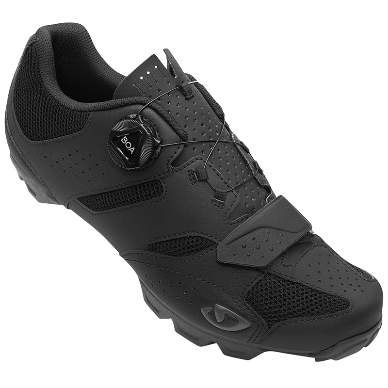 CHAUSSURE VTT GIRO CYLINDER II NOIR T42 FIXATION MICROCLIP BOA-VELCRO COMPATIBLE SPD (PAIRE) (OFFRE SPECIALE) CHAUSSURE VTT GIRO CYLINDER II NOIR T42 FIXATION MICROCLIP BOA-VELCRO COMPATIBLE SPD (PAIRE) (OFFRE SPECIALE)