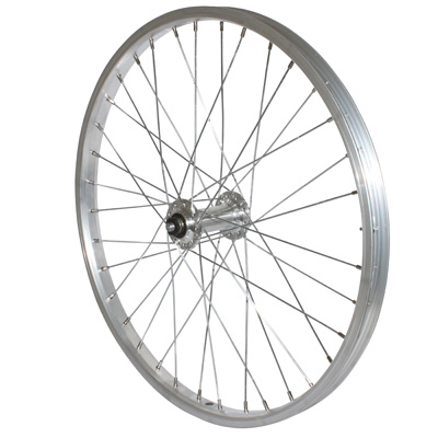 ROUE VTT PATIN BLOCAGE 20\" ALU AVANT MOYEU ALU JANTE 21C