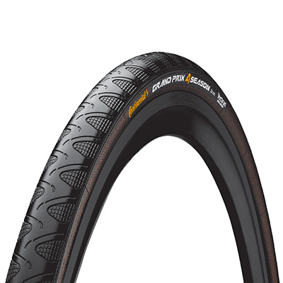 PNEU ROUTE 700 X 25 CONTINENTAL GRAND PRIX 4-SEASON NOIR-NOIR TS (25-622)