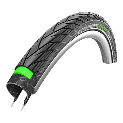 PNEU VTC - VAE URBAIN 700 X 35 SCHWALBE ENERGIZER PLUS NOIR TR (37-622) RENFORT FLANC REFLEX HOMOLOGUE VAE E50