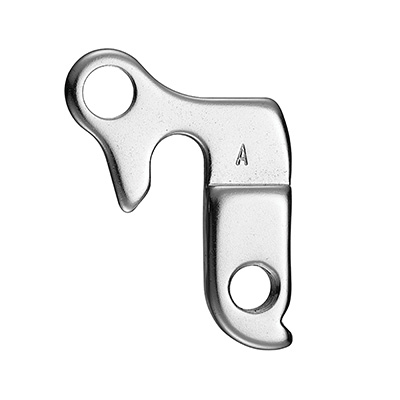 PATTE DE DERAILLEUR ALU MARWI GITANE-FUJI-BIANCHI-LAPIERRE-MASSI... GH-001 COMPATIBLE LEADER FOX (VENDU A L\'UNITE SUR CARTE)