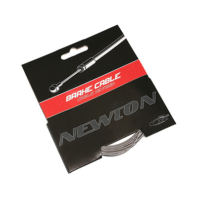 CABLE DE FREIN VTT NEWTON INOX 3,00M POUR TANDEM (VENDU A L UNITE SUR CARTE)