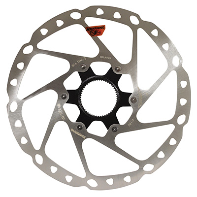 DISQUE DE FREIN VTT CENTERLOCK SHIMANO 180MM DEORE-SLX  RT64