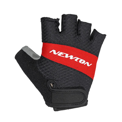 GANTS VELO COURT NEWTON TECH ROUGE-NOIR  M  (PAIRE SUR CARTE)