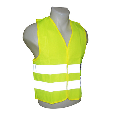 GILET DE SECURITE P2R ENFANT JAUNE REFLECHISSANT