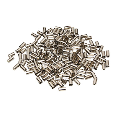 EMBOUT DE GAINE 5 MM - LONG 10 MM METAL (BOITE DE 200)  -MARWI-