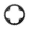 PLATEAU ROUTE 4BRA D.112 POUR CAMPAGNOLO ULTRA TORQUE STRONGLIGHT 42DTS INTERIEUR NOIR CT2 11V. (RECORD-CHORUS-POTENZA) POUR EXTERIEUR 51-52-54DTS