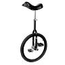 MONOCYCLE 20" NOIR MAT TIGE DE SELLE REGLABLE (ROUE ALU)