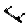 ADAPTATEUR - REHAUSSE FREIN A DISQUE VTT POST-MOUNT AVANT SHIMANO SUR FOURCHE ETRIER 160MM POUR DISQUE 203MM