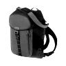 SACOCHE ARRIERE SAC A DOS VELO LATERALE BASIL MILES DROIT-GAUCHE SYSTEME FIXATION HOOK-ON WATERPROOF 17L BLEU-NOIR (POSSIBILITE SAC BANDOULIERE + SAC A DOS) (44X14X31CM)