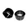 COLLIER A VISSER POUR FINITION GUIDOLINE ROUTE CINTRE 31.8MM BIKE RIBBON NOIR (PAIRE)