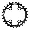 PLATEAU VTT 4BRA D.64 POUR SHIMANO XT M8000-SLX M7000 DOUBLE STRONGLIGHT 26DTS INTERIEUR NOIR 11V. NON FILETE