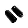 REPOSE PIED BMX ALU DIAM 45MM NOIR L100MM POUR AXE DE 3-8 (PAIRE)