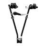 PORTE VELO D'ATTELAGE SUSPENDU JUPITER POUR 2 VELOS AVEC EMPLACEMENT (LIVRE AVEC ANTIVOL) (FIXATION RAPIDE SUR BOULE) - HOMOLOGUE-