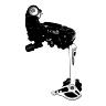 DERAILLEUR VTT ARRIERE SUNRACE M91 9V. CHAPE LONGUE A VIS (COMPATIBLE SHIMANO)