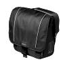 SACOCHE ARRIERE VELO LATERALE BASIL SPORT DROIT-GAUCHE AVEC PROTEGE PLUIE 18L GRIS GRAPHITE FIXATION HOOK ON SUR PORTE BAGAGE- SPECIAL VAE-E-BIKE- (31X18X31CM)