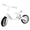 VELO DRAISIENNE 12" POLISPORT FILLE BLANC-BLEU CLAIR