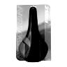 SELLE NEWTON ROUTE-VTT ROYL NOIR DECO NOIR-GRIS 280X145MM RAIL ACIER NOIR