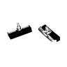 PORTE PATIN FREIN CITY FIBRAX TYPE RALEIGH 45MM (1 PAIRE) -ECROU POUR ETRIER FREIN DEPORTE