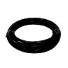 GAINE DE FREIN FIBRAX NOIR 5MM (ROULEAU DE 30M) AVEC LINER TEFLON