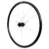 ROUE GRAVEL - ROUTE DISQUE BLOCAGE 700 PULSE 17 ARRIERE MOYEU BILLE CENTERLOCK NOIR CASSETTE 11-10V JANTE 17C 32 RAYONS ACIER NOIR