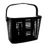 PANIER AVANT PLASTIQUE NOIR AVEC ANSE FIXATION 60MM SYSTEME CLIPS (AVECADAPTATEUR 22-26-32) - POIDS MAX 5 KGS