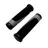 POIGNEE VTT PROGRIP 807 DOUBLE DENSITE OPEN END NOIR-BLEU LIGHT DIAM 28 125MM (LIVRE AVEC EMBOUTS) (PAIRE)(PAIRE)