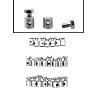SERRE CABLE DE FREIN VELO ALGI - DIAM 9MM - L10 MM - TROU 3,5MM (BLISTER DE 25) (00429000-025)