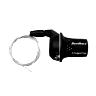 MANETTE VTT SUNRACE DROITE TWIST GRIPSHIFT M21  7V. - POIGNEE TOURNANTE