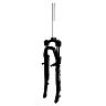 FOURCHE VTC 28 " 700X35 ZOOM 730 ALU RESSORT NOIR DEB. 50MM PIVOT (240-75) FILETE 1"1-8-25.4 INTERIEUR COMPATIBLE V-BRAKE-DISQUE