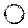 PLATEAU ROUTE 5BRA D.130 TA ALIZE 39DTS INTERIEUR NOIR ALU 7075 TYPE SHIMANO 8-9-10V.