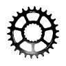 PLATEAU VTT DIRECT MOUNT POUR CANNONDALE AI TA ONE C55 26DTS COMPATIBLE FSA TA 10-11-12V. NOIR (DEPORT 6MM)