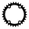 PLATEAU VTT 4BRA D.96 POUR SHIMANO SLX7000- XT8000- XTR9000 TA ONE 34DTS MONO NOIR MAT ALU 10-11-12V. NARROW WIDE (COMPATIBLE TOUTE CHAINE 12V SAUF SHIMANO)