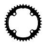 PLATEAU VTT 4BRA D.104 TA ONE 38DTS MONO NOIR MAT ALU POUR SHIMANO - SRAM - RACE FACE - FSA 10-11-12V. NARROW WIDE (COMPATIBLE TOUTE CHAINE 12V SAUF SHIMANO)