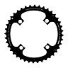 PLATEAU VTT 4BRA D.104 TA CHINOOK DOUBLE-TRIPLE 40DTS EXTERIEUR NOIR ALU POUR SHIMANO - SRAM - RACE FACE - FSA 10-11V. (COMPATIBLE MILIEU EN TRIPLE PLATEAU)