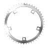 PLATEAU PISTE 5BRA D.144 TA 44DTS ARGENT ALU 7075 POUR CHAINE 3.17MM (1"1-8)