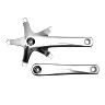 MANIVELLE DROITE + GAUCHE STRONGLIGHT TRACK 2000 PISTE - FIXIE L 165MM POUR PLATEAU 144