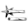 MANIVELLE DROITE + GAUCHE STRONGLIGHT TRACK 2000 PISTE - FIXIE L 170 MM POUR PLATEAU 144