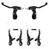 FREIN V-BRAKE P2R ALU NOIR (ETRIERS ET LEVIERS AVANT + ARRIERE) (KIT)