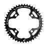 PLATEAU VTT 4BRA D.104 POUR SUNRACE 44DTS TRIPLE EXTERIEUR NOIR ALU COMPATIBLE AUTRES MARQUES