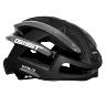 CASQUE VELO ADULTE GIST ROUTE VOLO NOIR MAT-ROUGE BRILLANT FULL IN-MOLD TAILLE 52-56 REGLAGE MOLETTE 210GRS